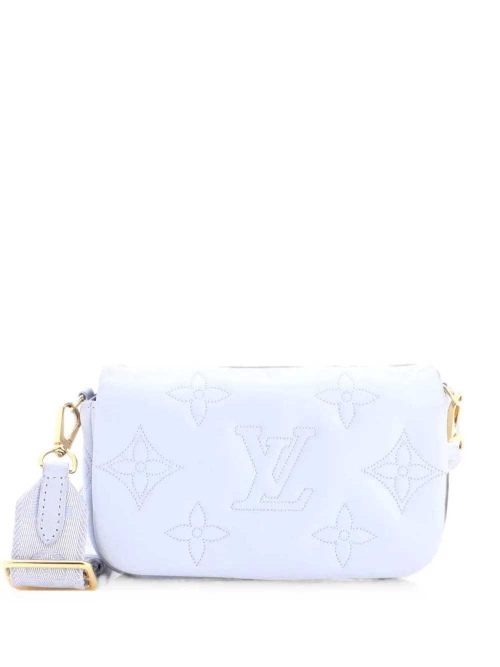 Louis Vuitton Pre-Owned Wallet on Strap Bubblegram Umhängetasche - Blau