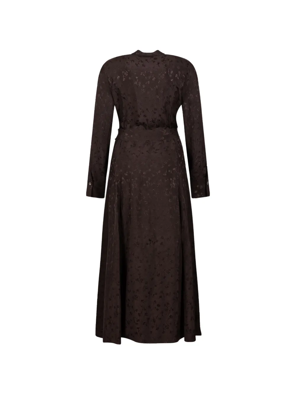 PINKO Jurk met bloemjacquard Bruin