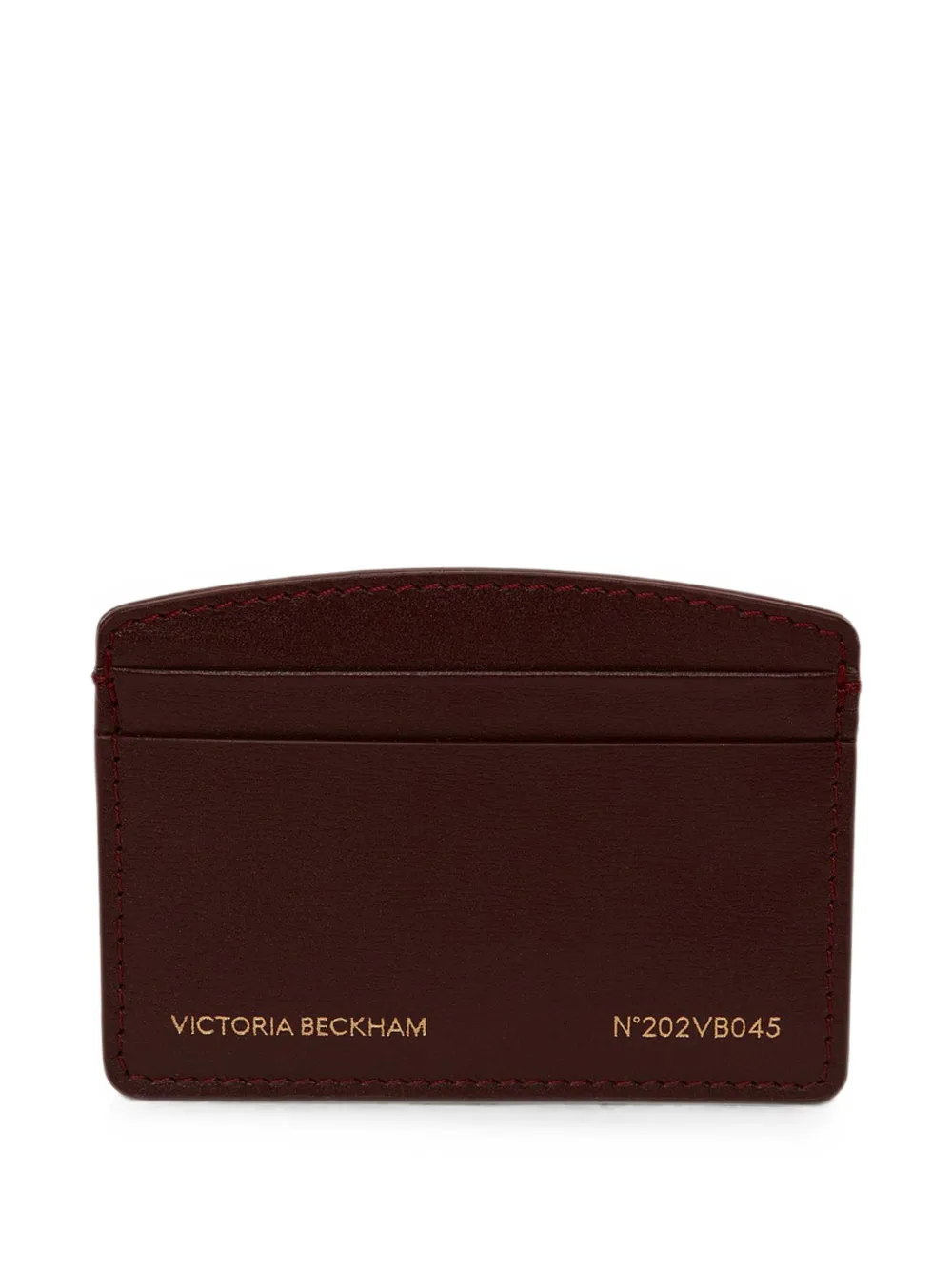 Victoria Beckham Victoria Leather Card Holder In Red