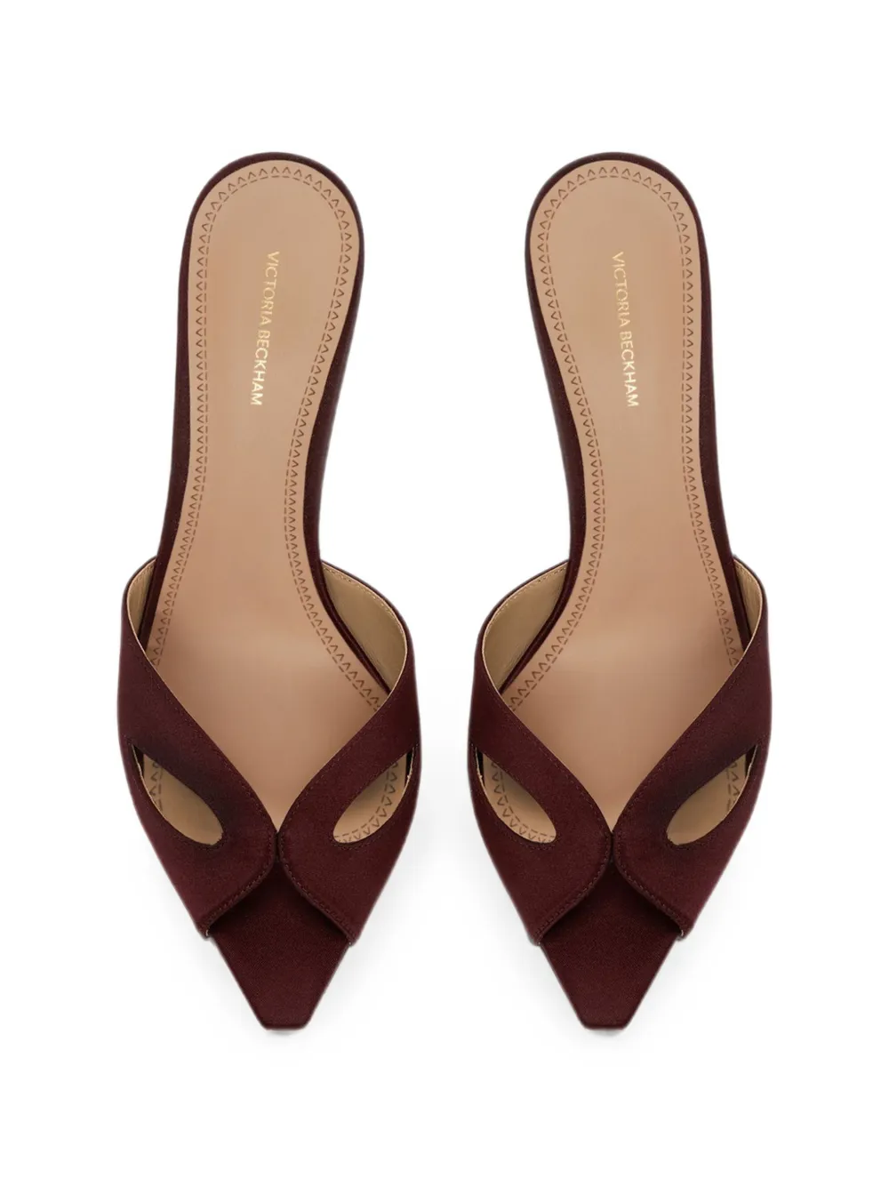 Victoria Beckham Harlow Mask sandals Rood