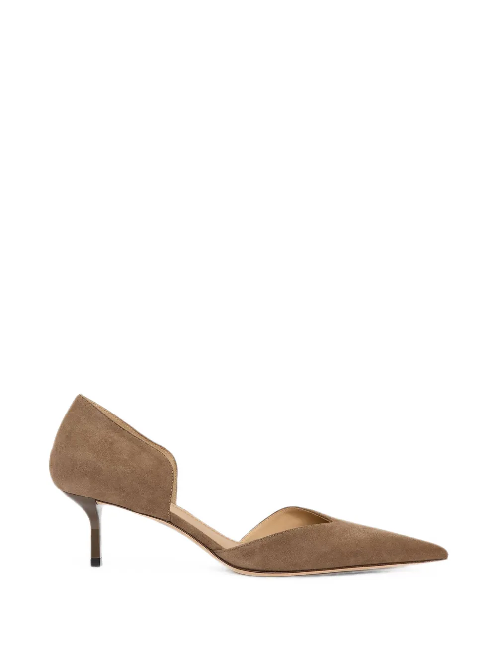 Victoria Beckham Angle D'Orsay pumps Bruin