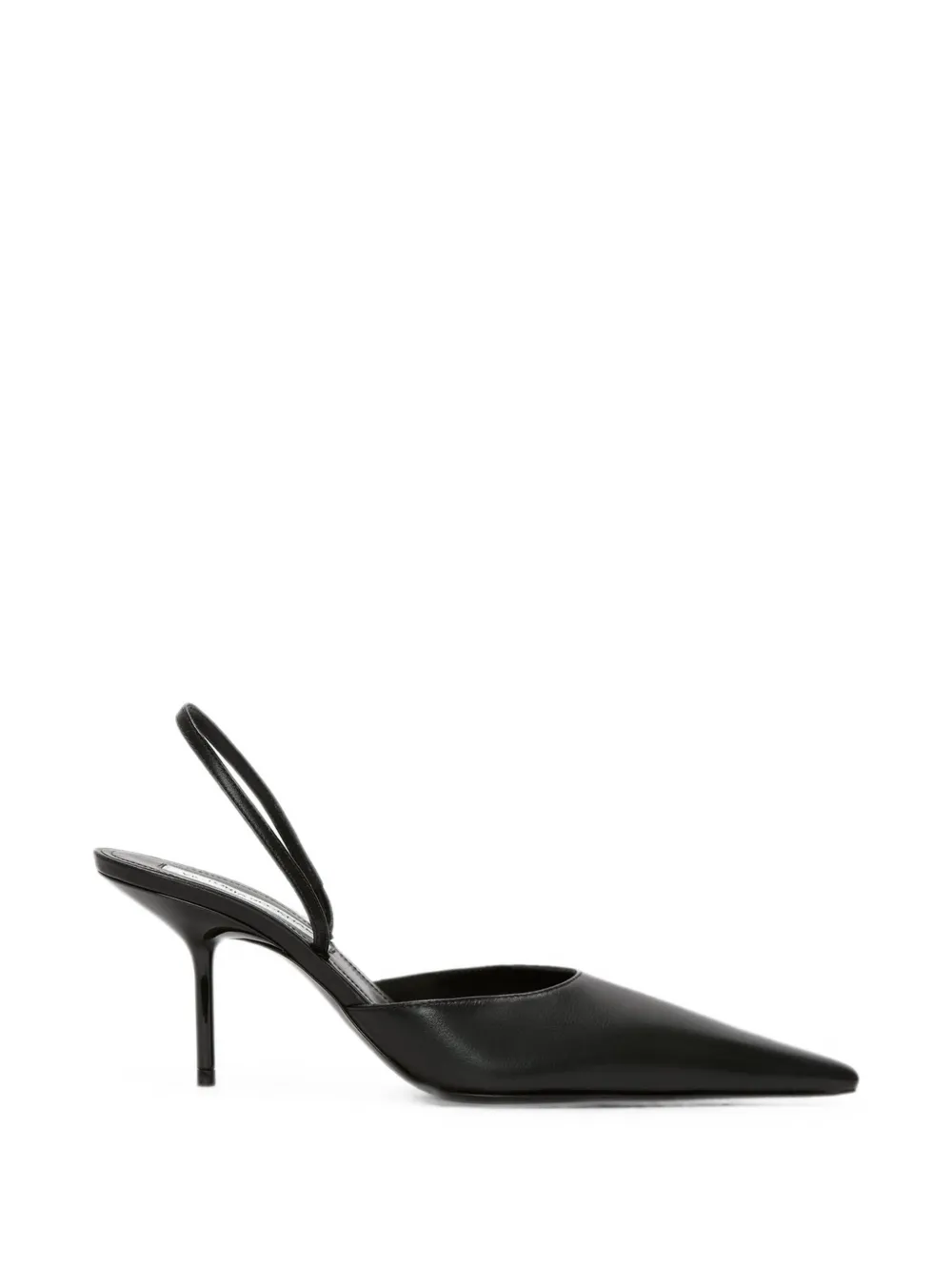 Victoria Beckham Sloane slingback heeled pumps Zwart