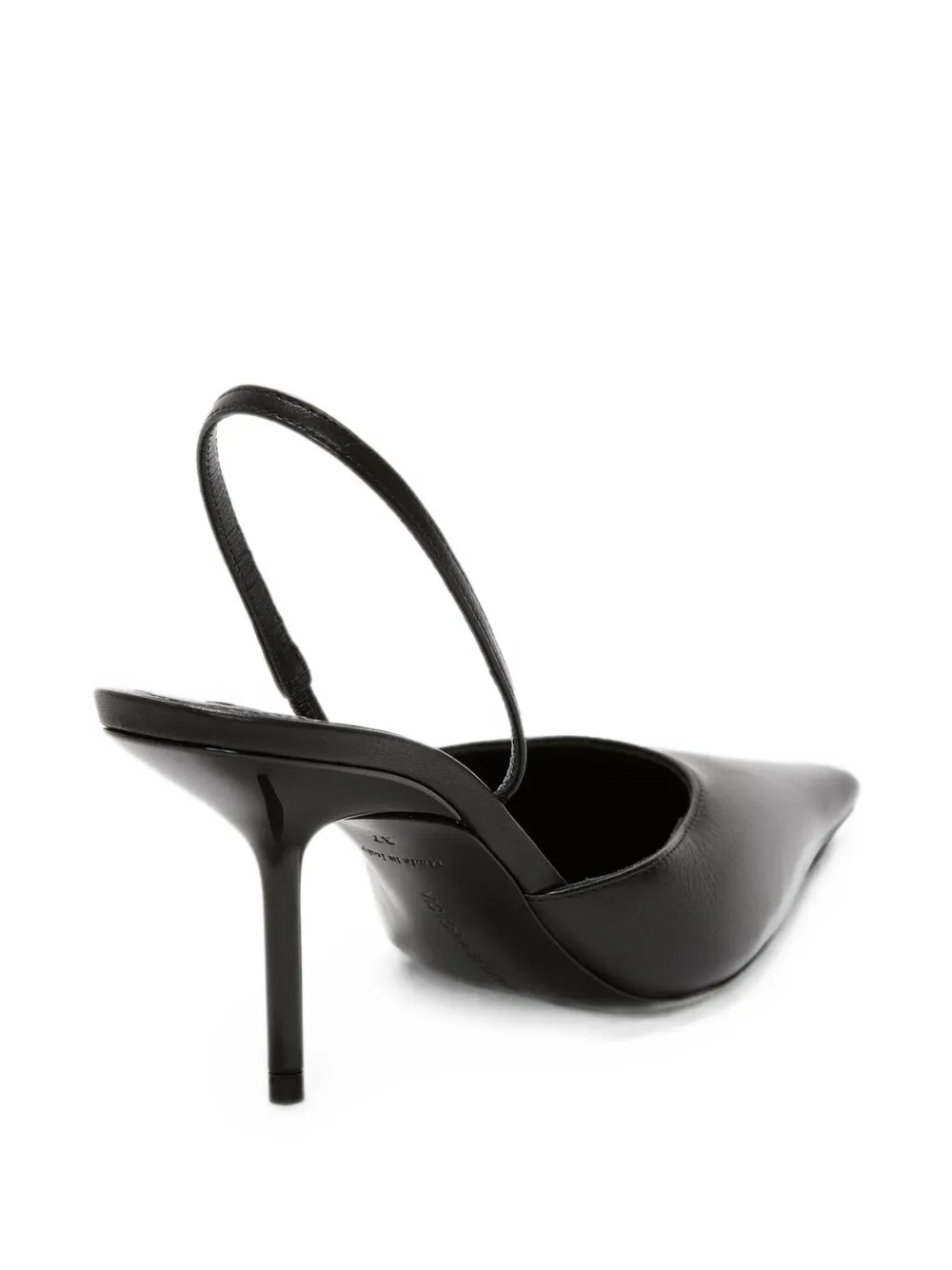 Victoria Beckham Sloane slingback heeled pumps Zwart