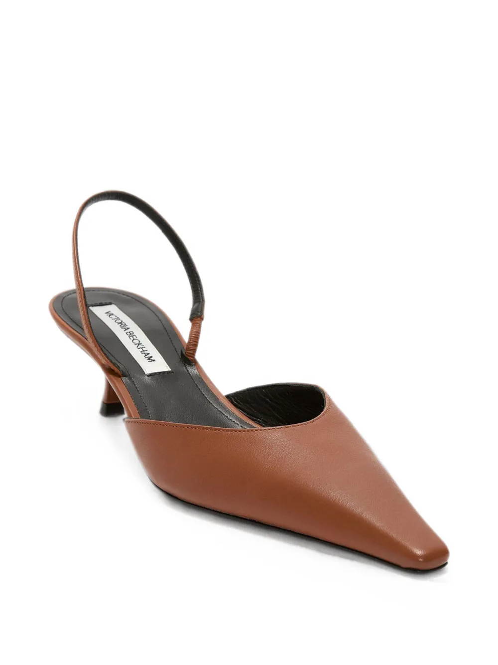 Victoria Beckham Sloane slingback pumps Bruin