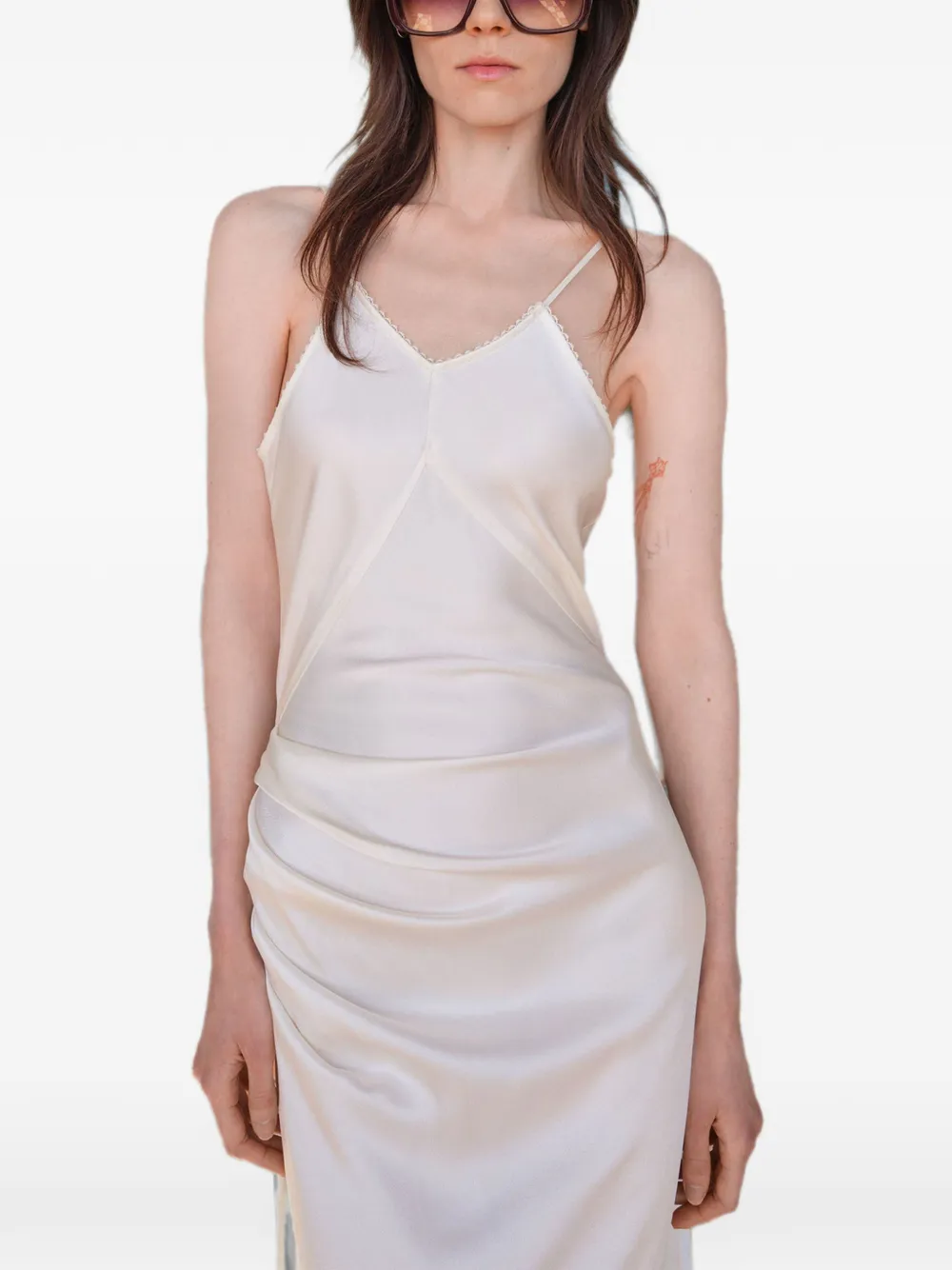 Victoria Beckham Maxi-jurk Wit