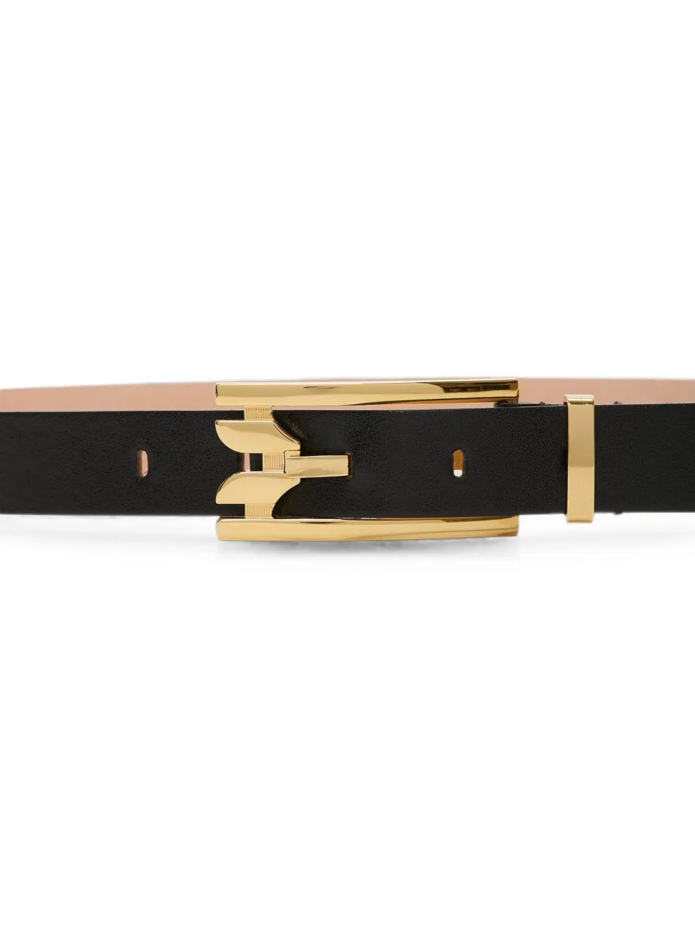Victoria Beckham Dorian riem met gesp Zwart