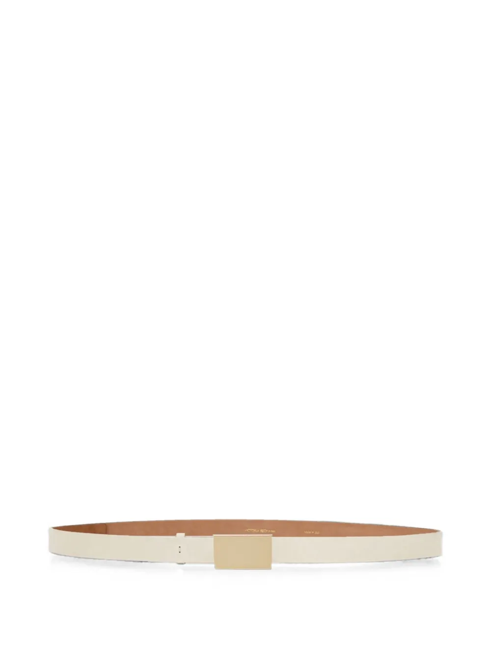 Victoria Beckham Portofino Mirror belt - White