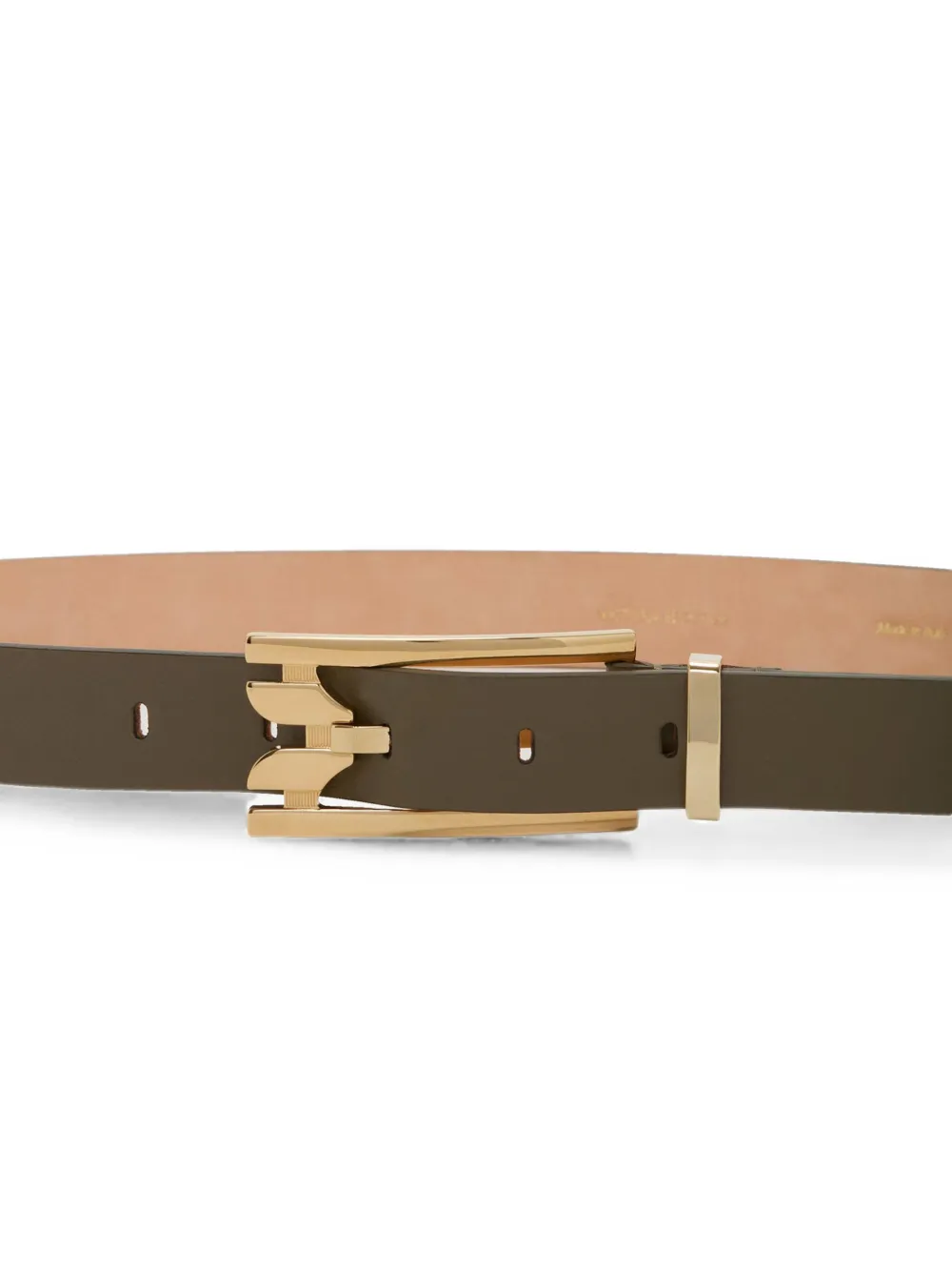 Victoria Beckham Dorian riem met gesp Bruin