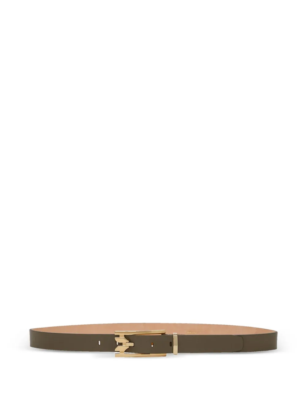 Victoria Beckham Dorian pin-buckle belt - Brown