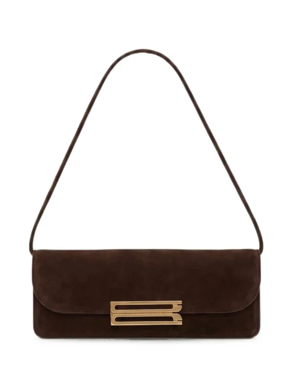 Victoria Beckham Dorian East-west Shoulder Bag in Brown