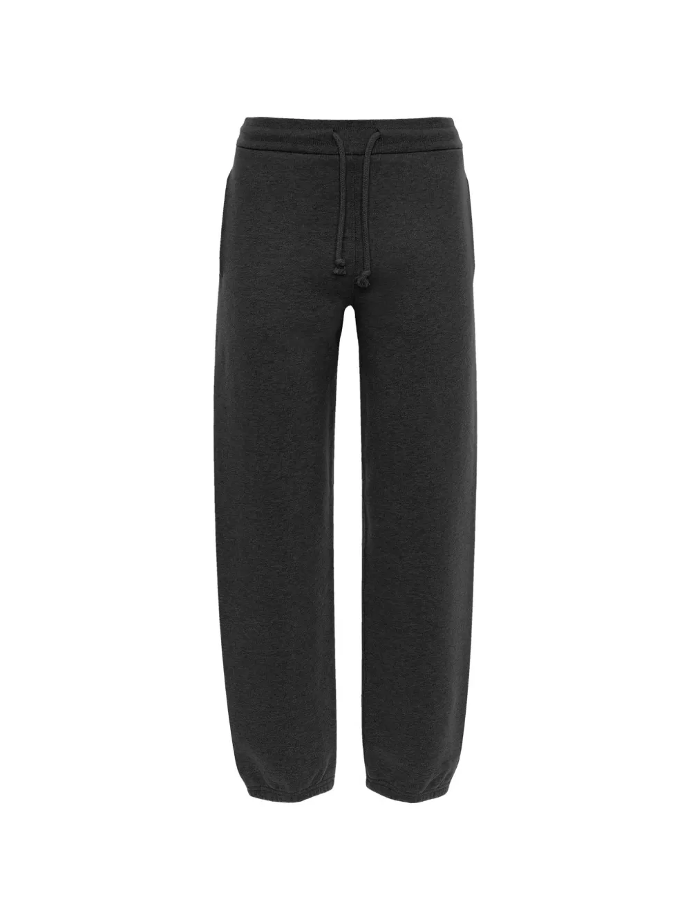 Victoria Beckham Logo-embroidered Track Pants In Gray