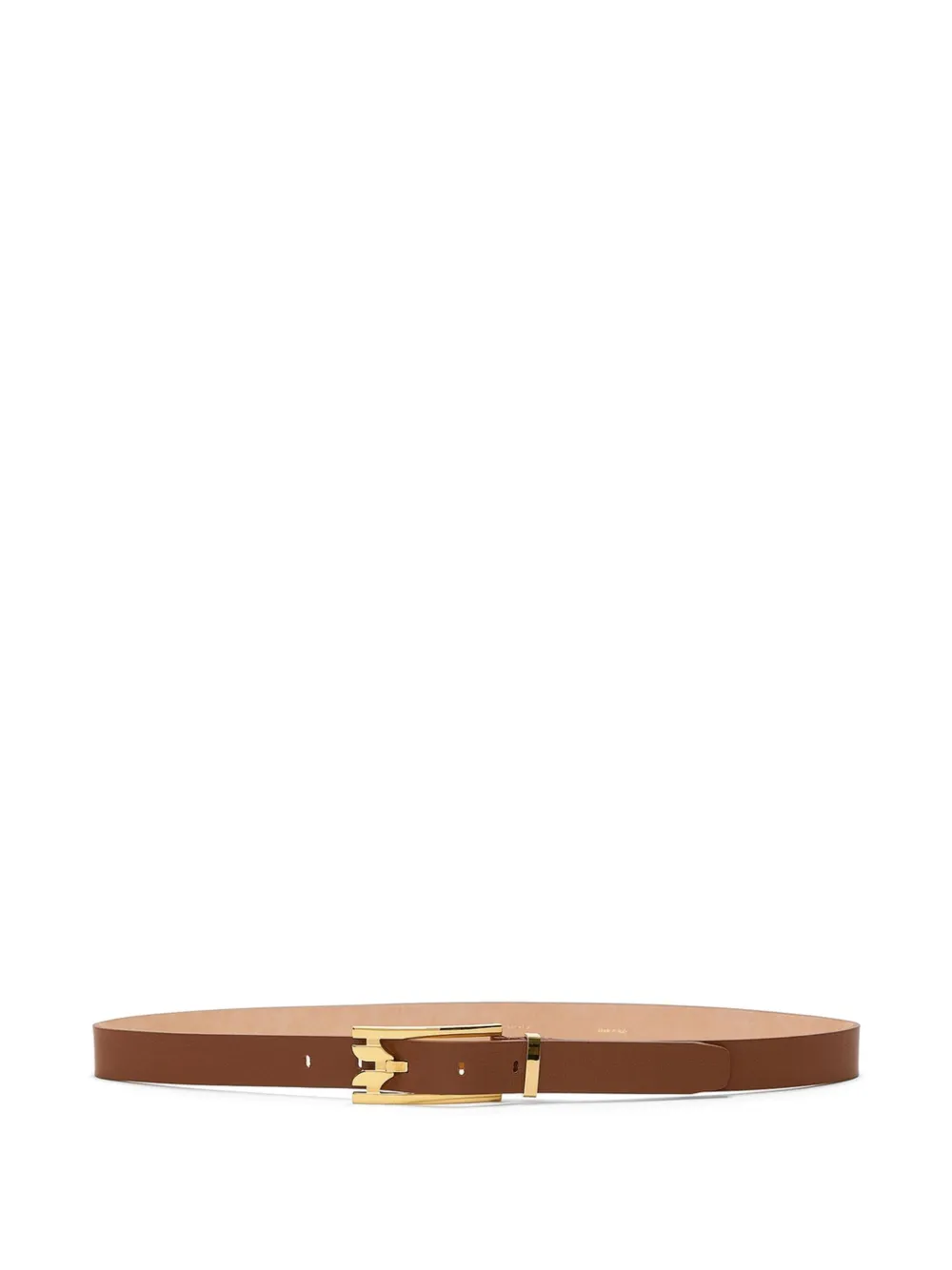 Victoria Beckham Dorian pin-buckle belt - Brown