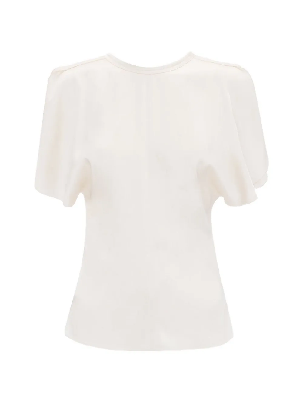 Victoria Beckham Bela short-sleeve blouse - White