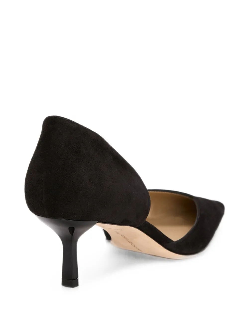 Victoria Beckham Victoria Angle D'Orsay heeled pumps Zwart