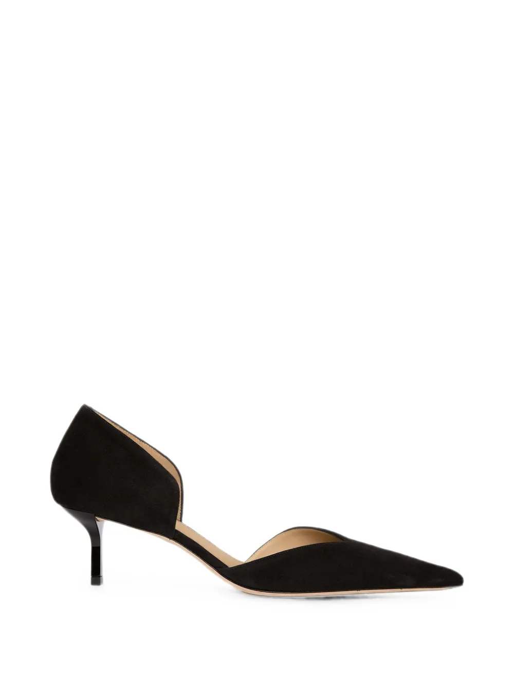 Victoria Beckham Victoria Angle D'Orsay heeled pumps Zwart