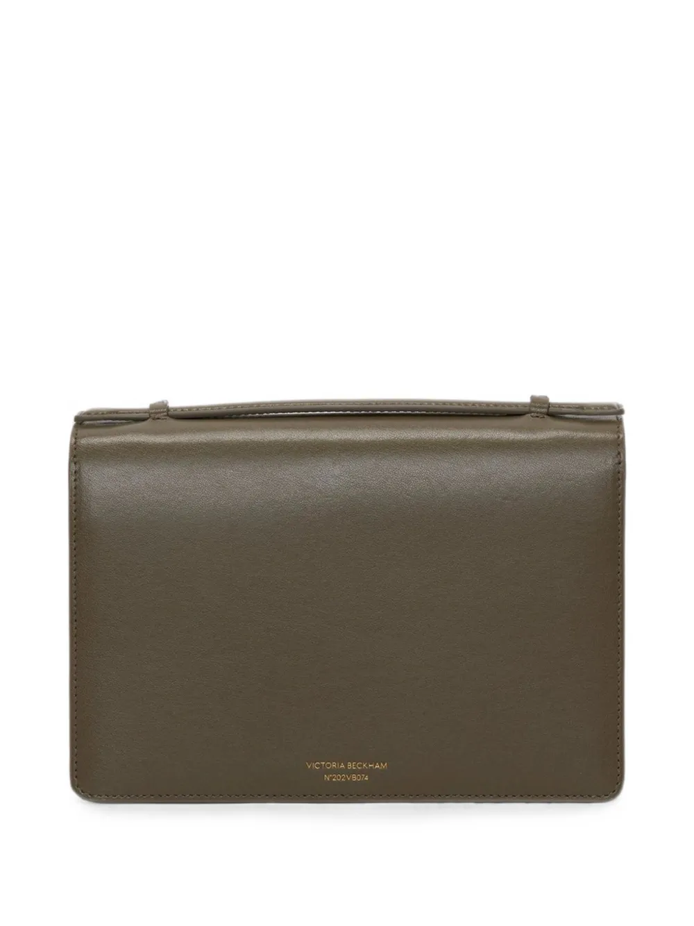 Victoria Beckham Dorian leren schoudertas Bruin