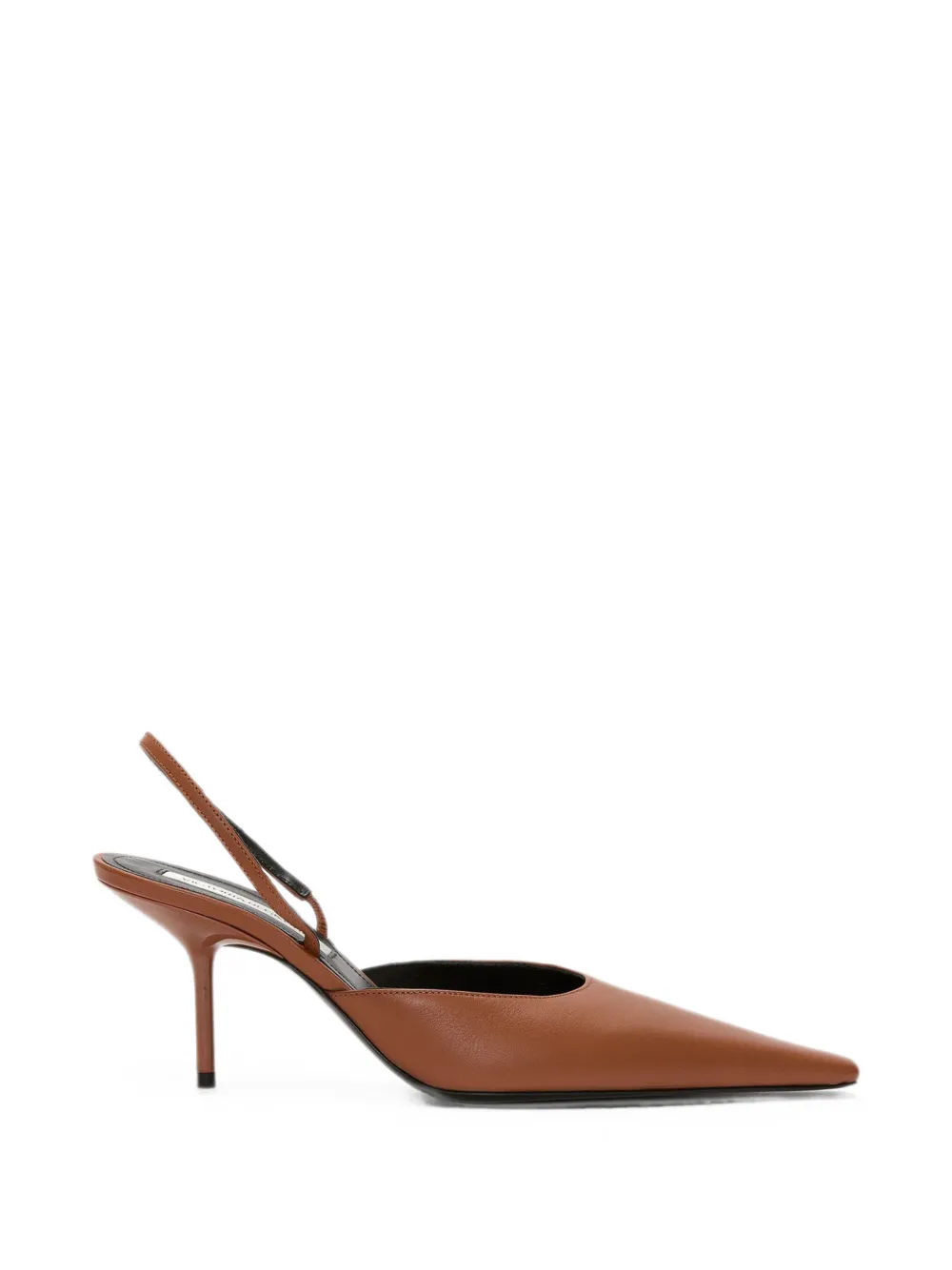 Victoria Beckham Sloane slingback heeled pumps Bruin