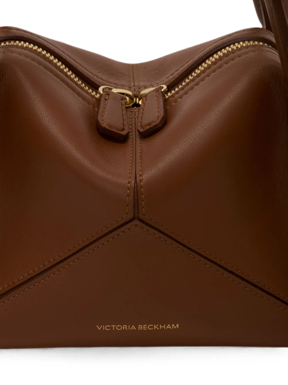 Victoria Beckham Plié mini-shopper Bruin