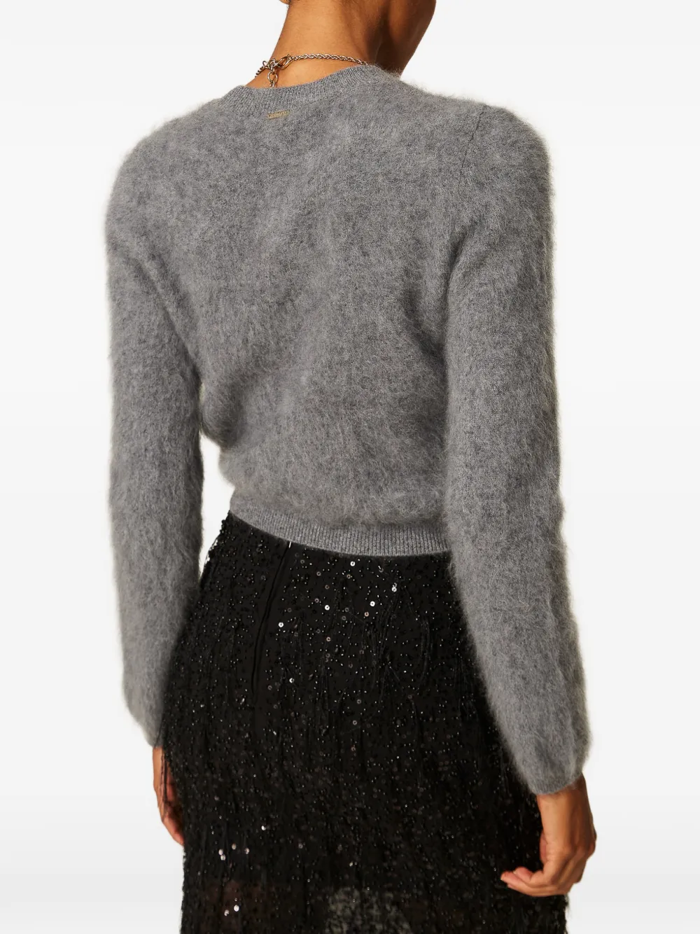 TWINSET Trui met ronde hals Grijs