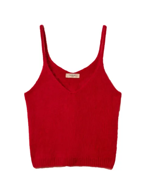 TWINSET brushed wool blend top