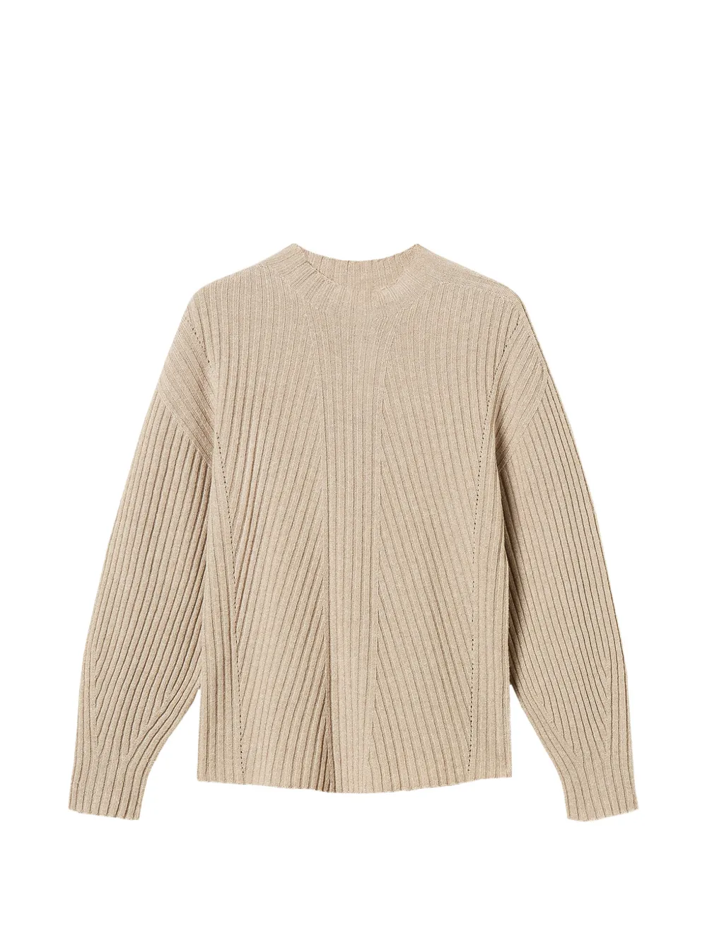 TWINSET Trui van wolblend met lurex Beige