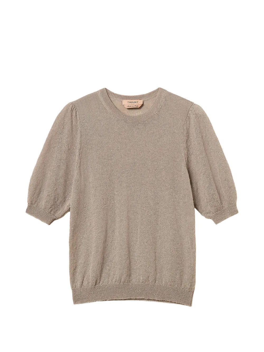 TWINSET short-sleeved jumper with sequins