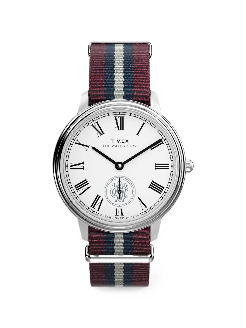 TIMEX Orologio Waterbury Sub-second 39mm - Bianco