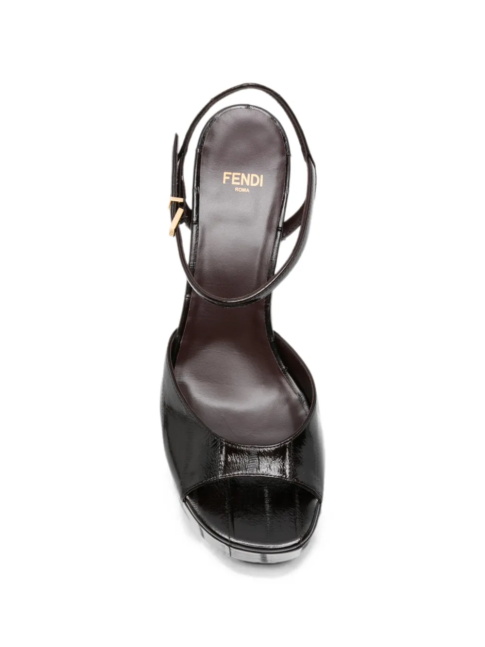 FENDI Arco ankle-strap sandals Bruin