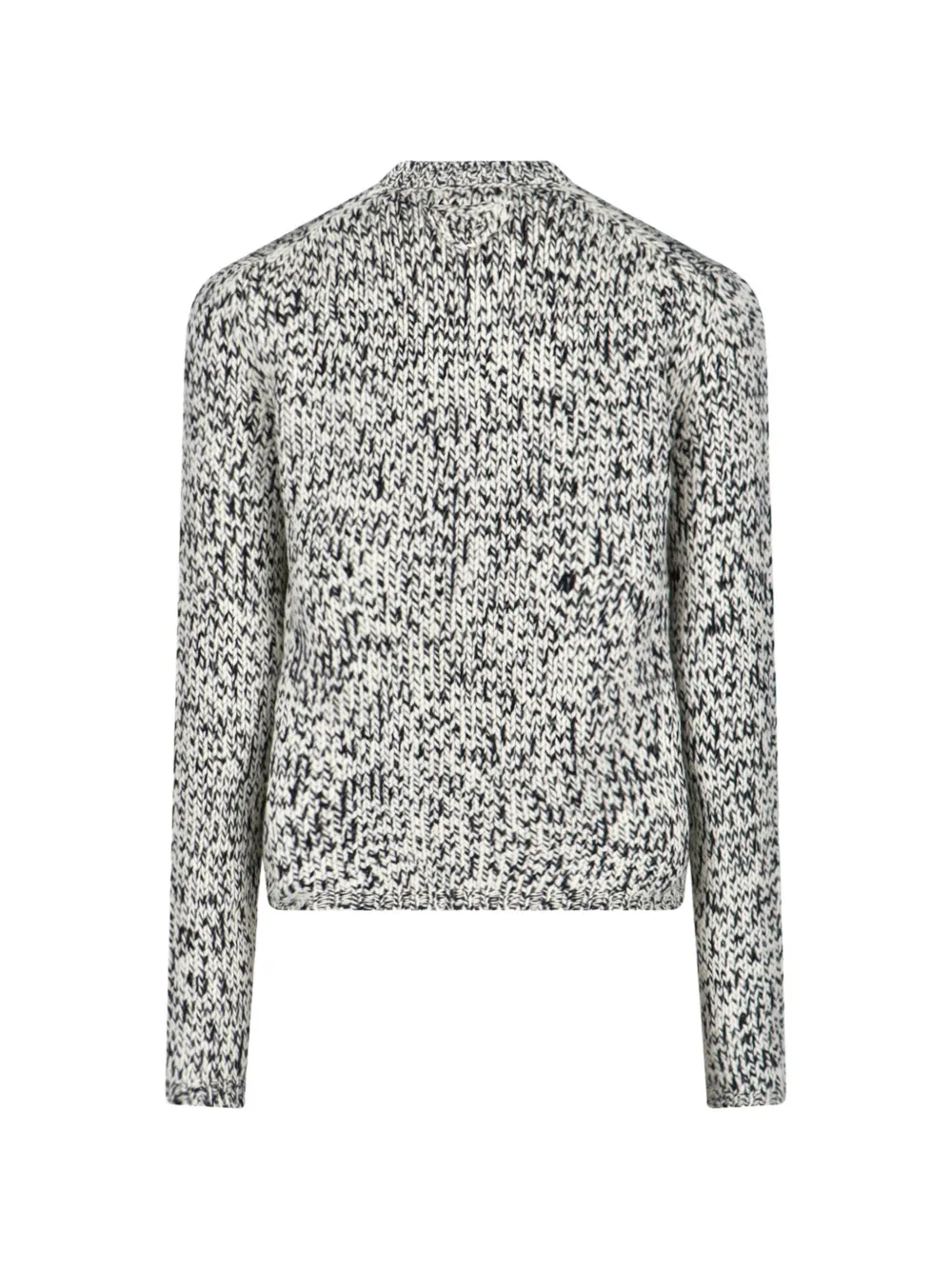 Prada Grofgebreid vest Wit