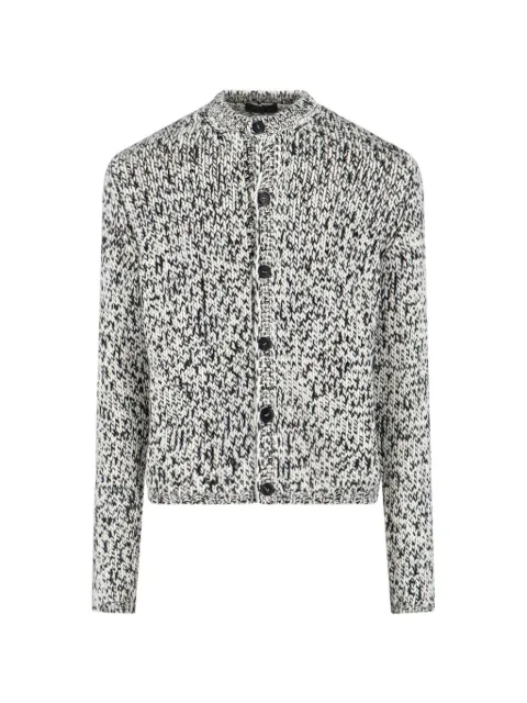 Prada chunky-knit button-up cardigan