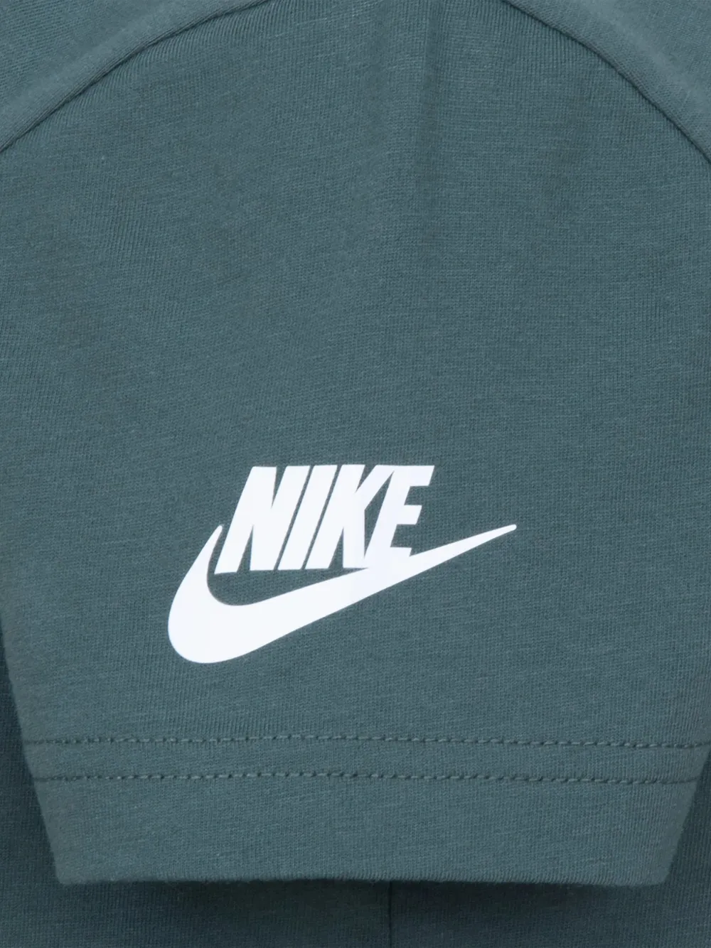 Nike Kids T-shirt met logoprint Groen