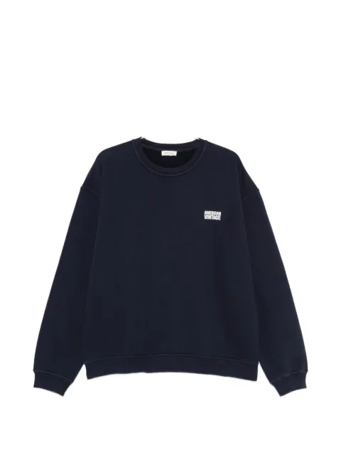 American Vintage logo-print sweatshirt