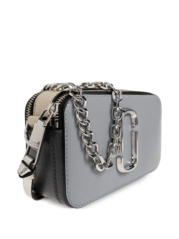 Marc Jacobs Snapshot Rectangular Mini Bag | Grey | FARFETCH