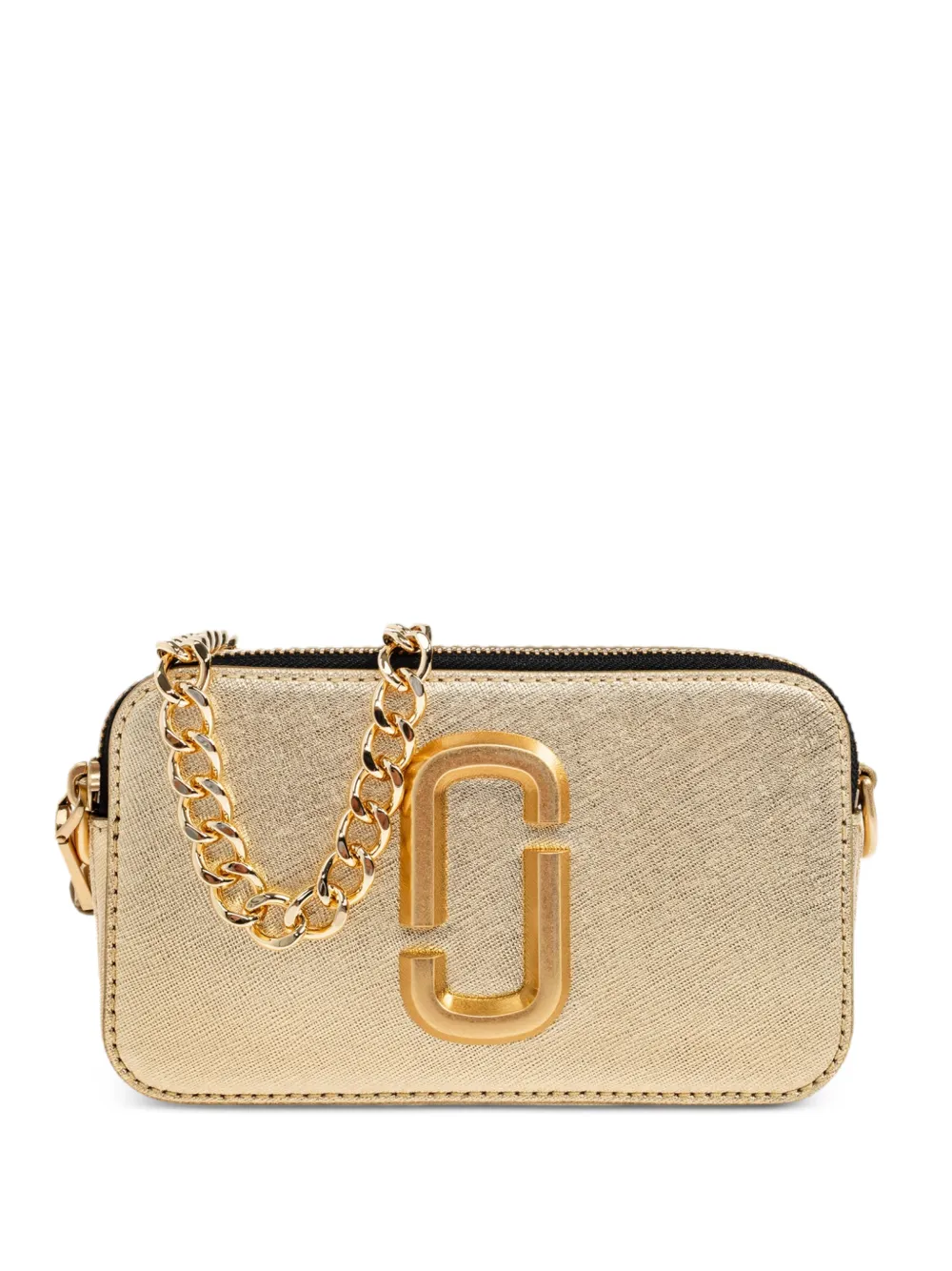 Marc Jacobs Snapshot leather shoulder bag - Oro