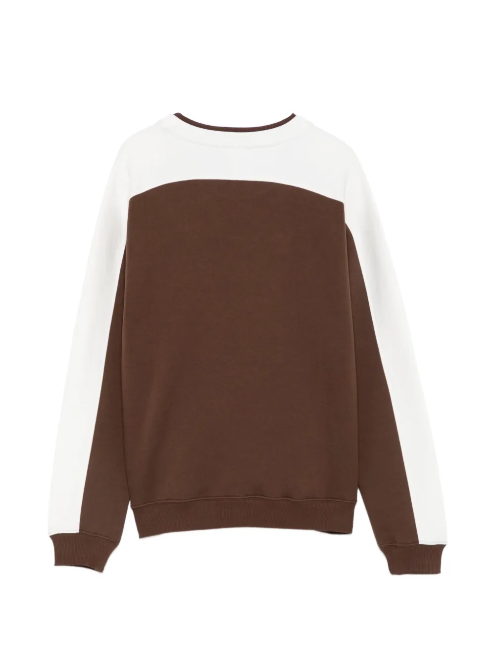 Eleventy Kids Trui met raglan mouwen en geborduurd logo Bruin