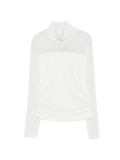 TWINSET Kids ruched high-neck sweater