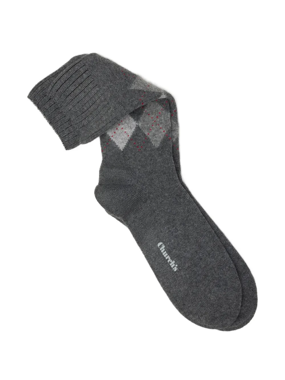 Church's Sokken met argyle-patroon Grijs