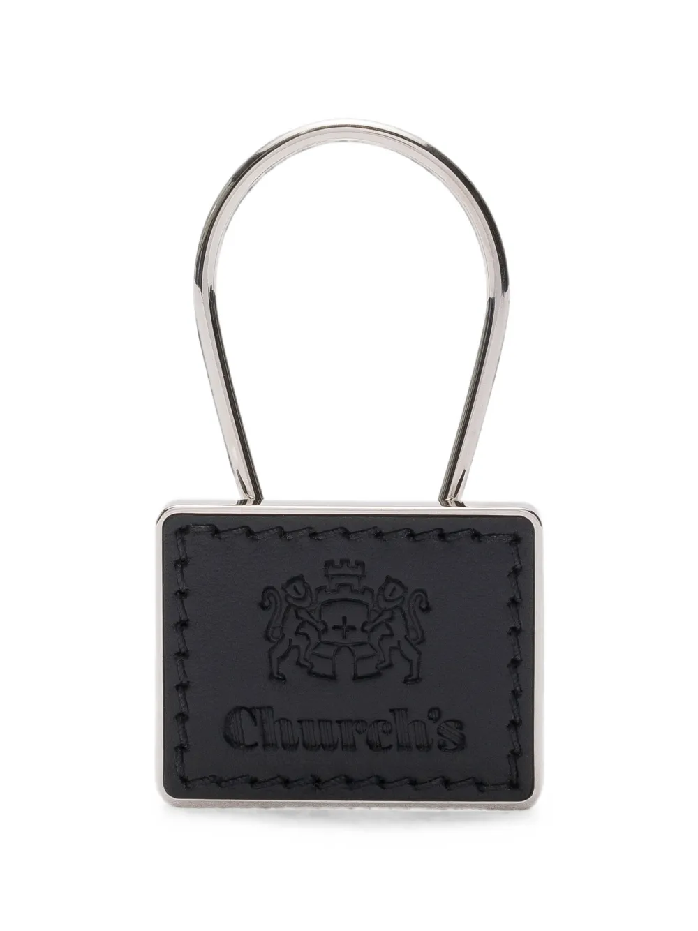 Church's ^ Anhänger mit Logo-Prägung - Silber