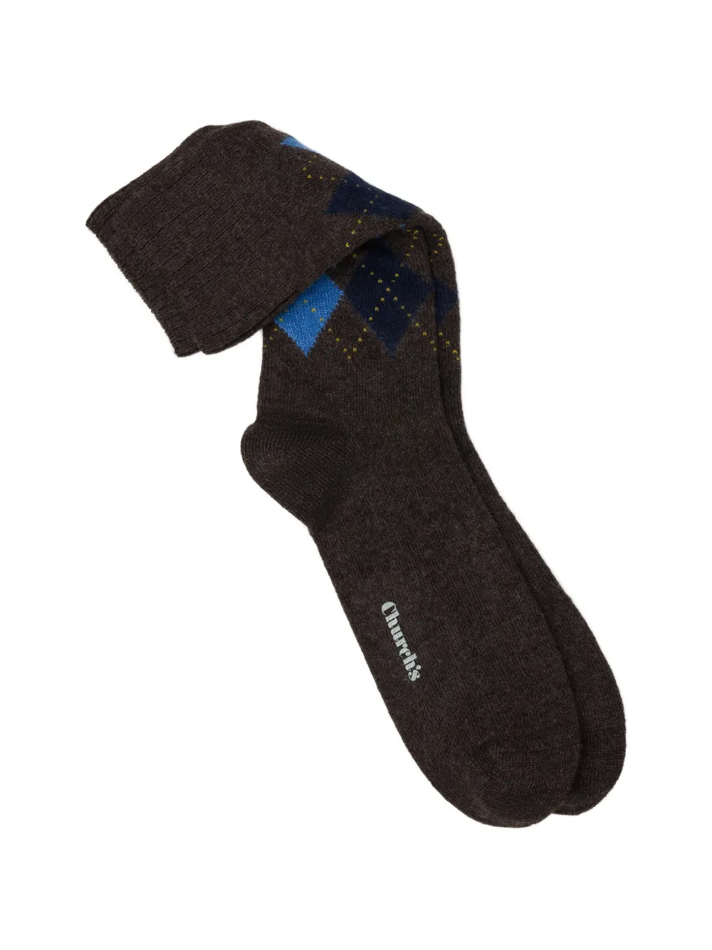 Church's Sokken met argyle-patroon Bruin