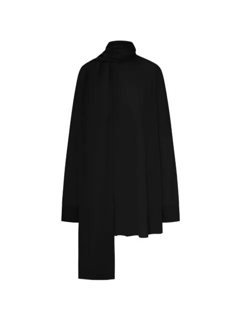 TOTEME draped-scarf blouse
