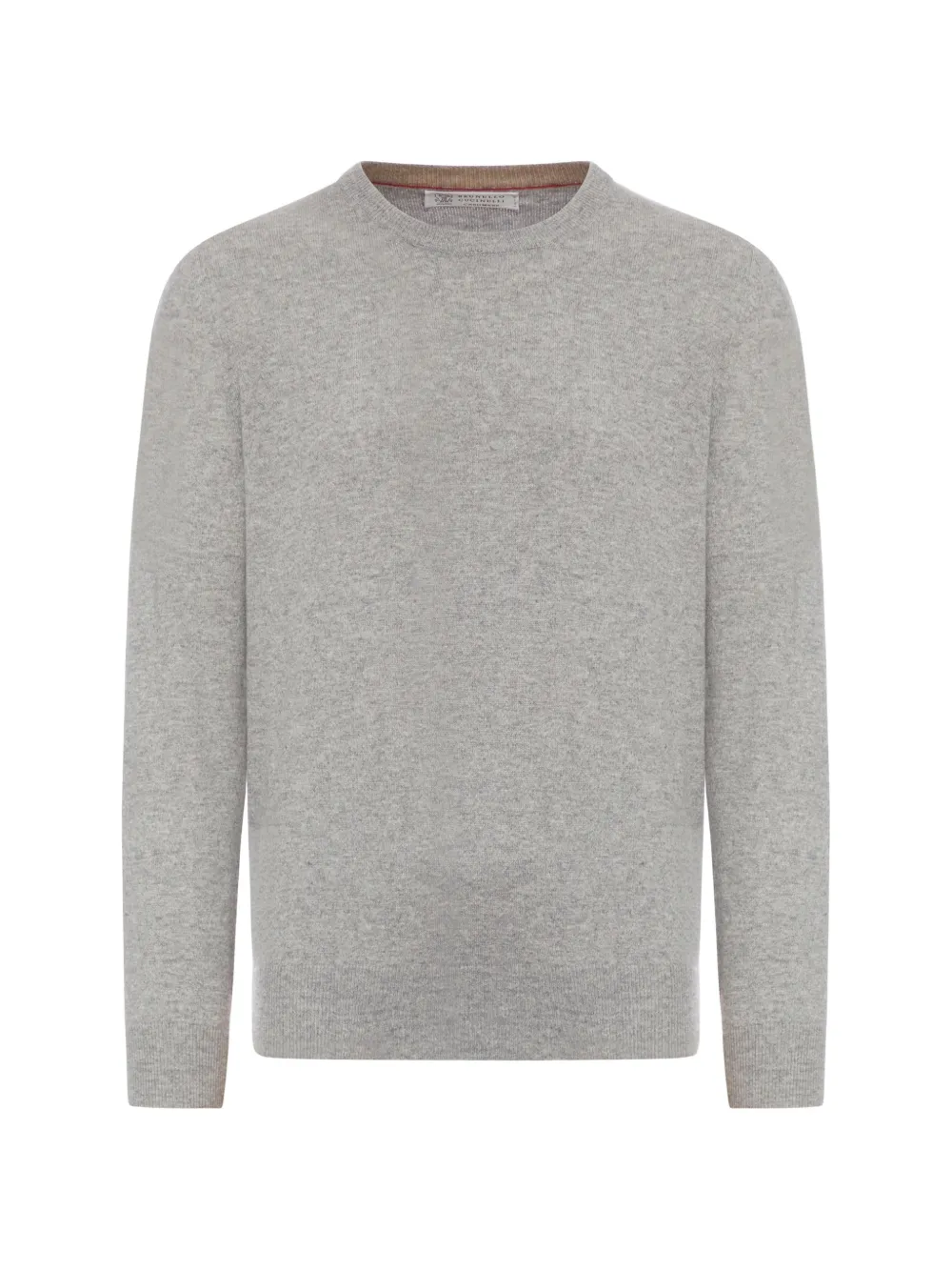 Brunello Cucinelli Kasjmier trui met ronde hals Grijs