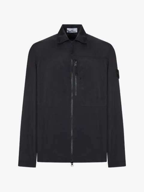Stone Island Compass-motif zip-up jacket