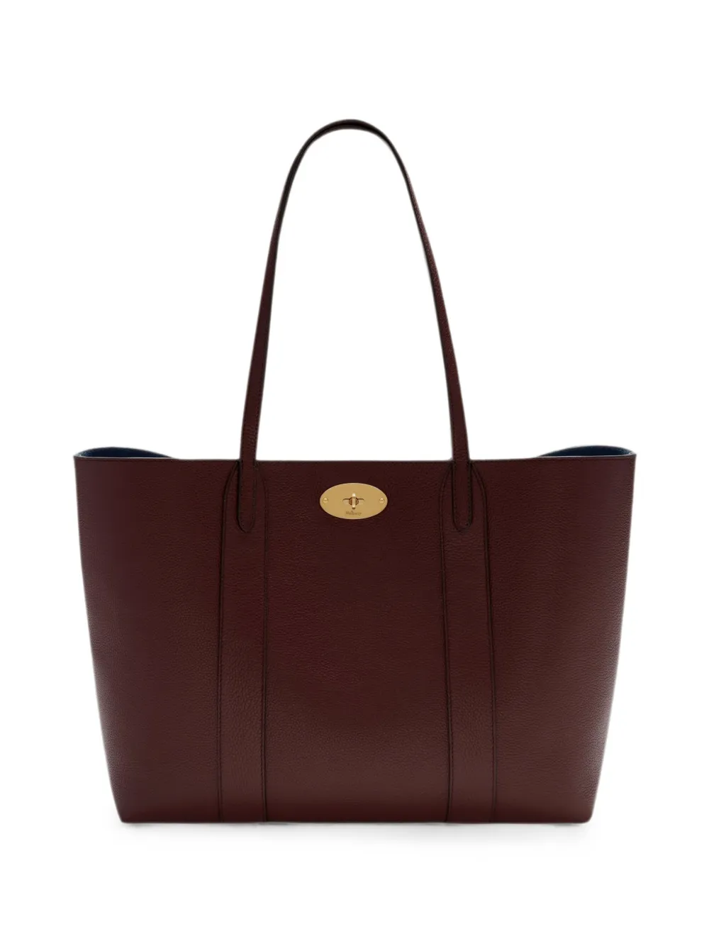 Mulberry Bayswater grained leather tote bag - Red