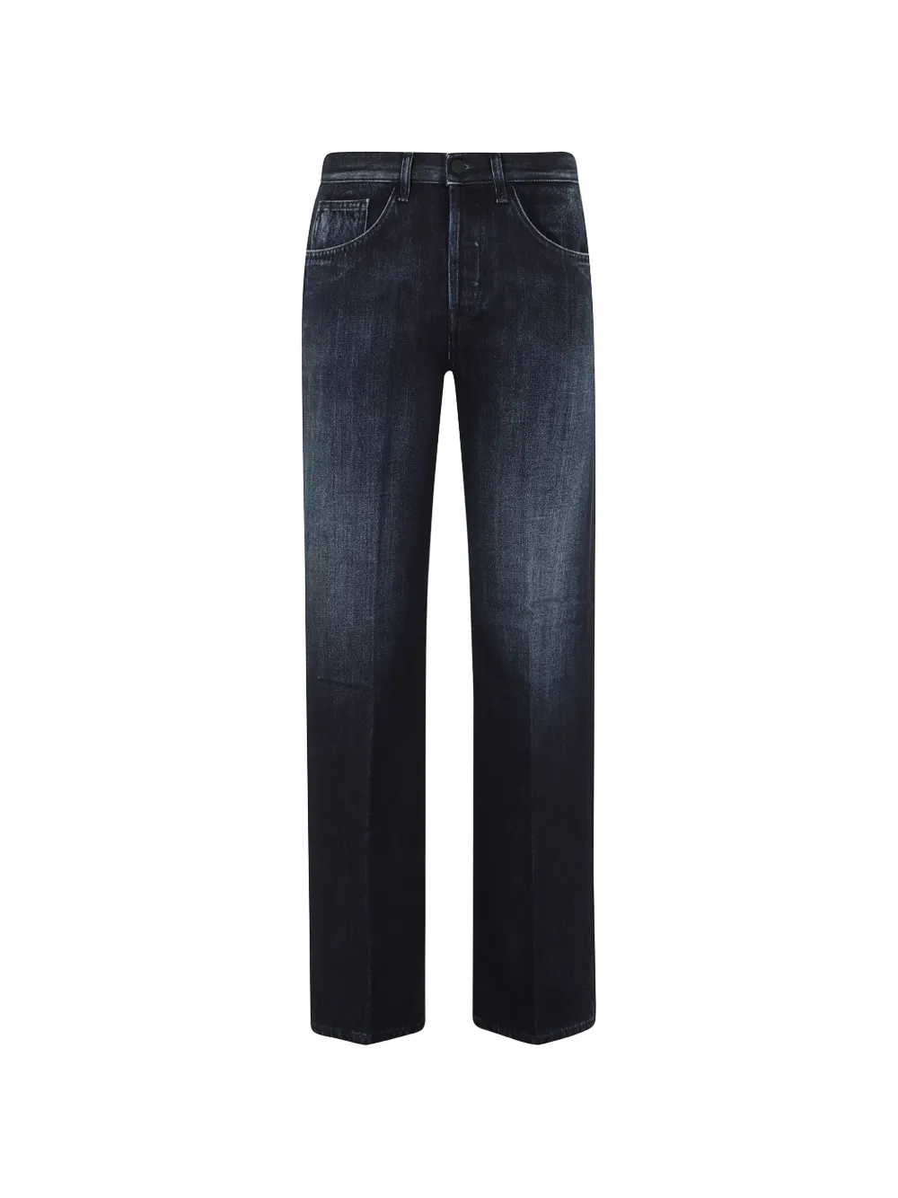 Dondup Jacklyn Wide-leg Jeans In Blue