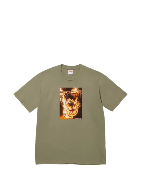 Supreme x Spitfire logo-print T-shirt