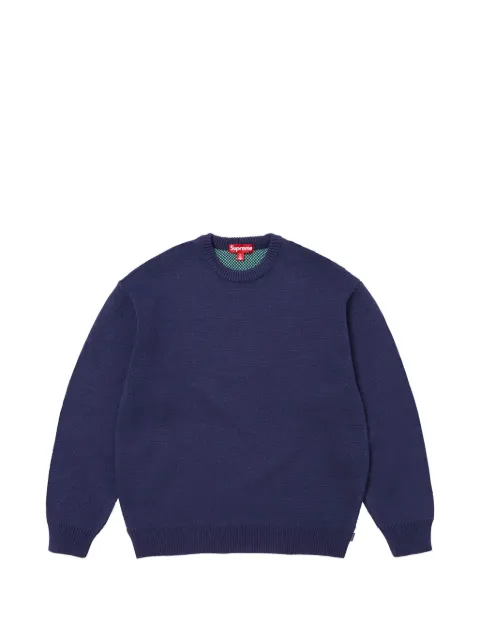 Supreme jersey de punto en intarsia de Supreme x Spitfire®