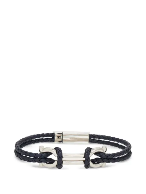 Ferragamo Gancini braided bracelet
