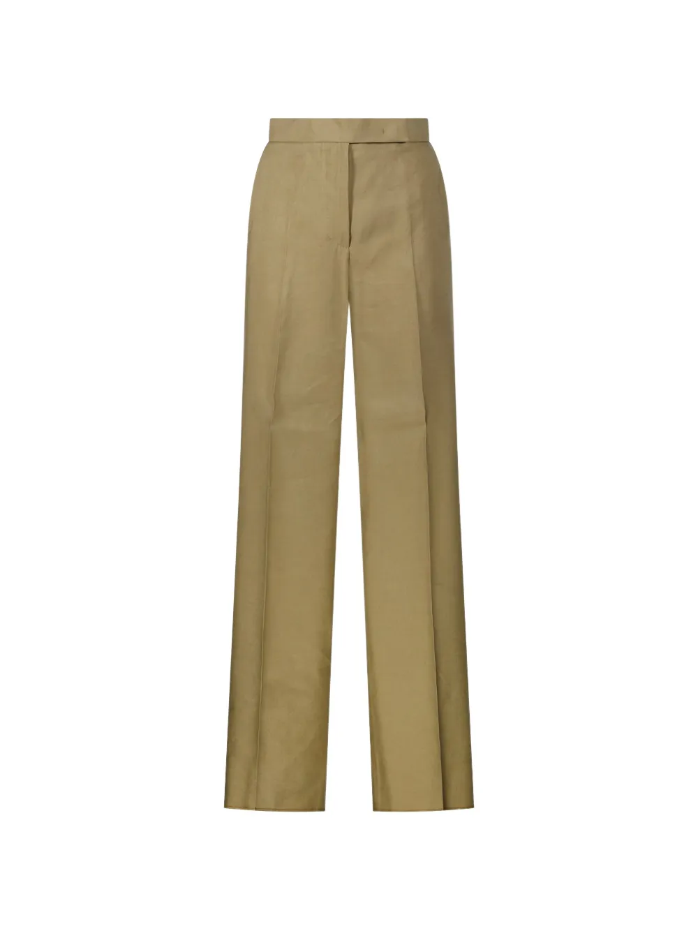 Max Mara pressed-crease wide-leg trousers - Neutrals