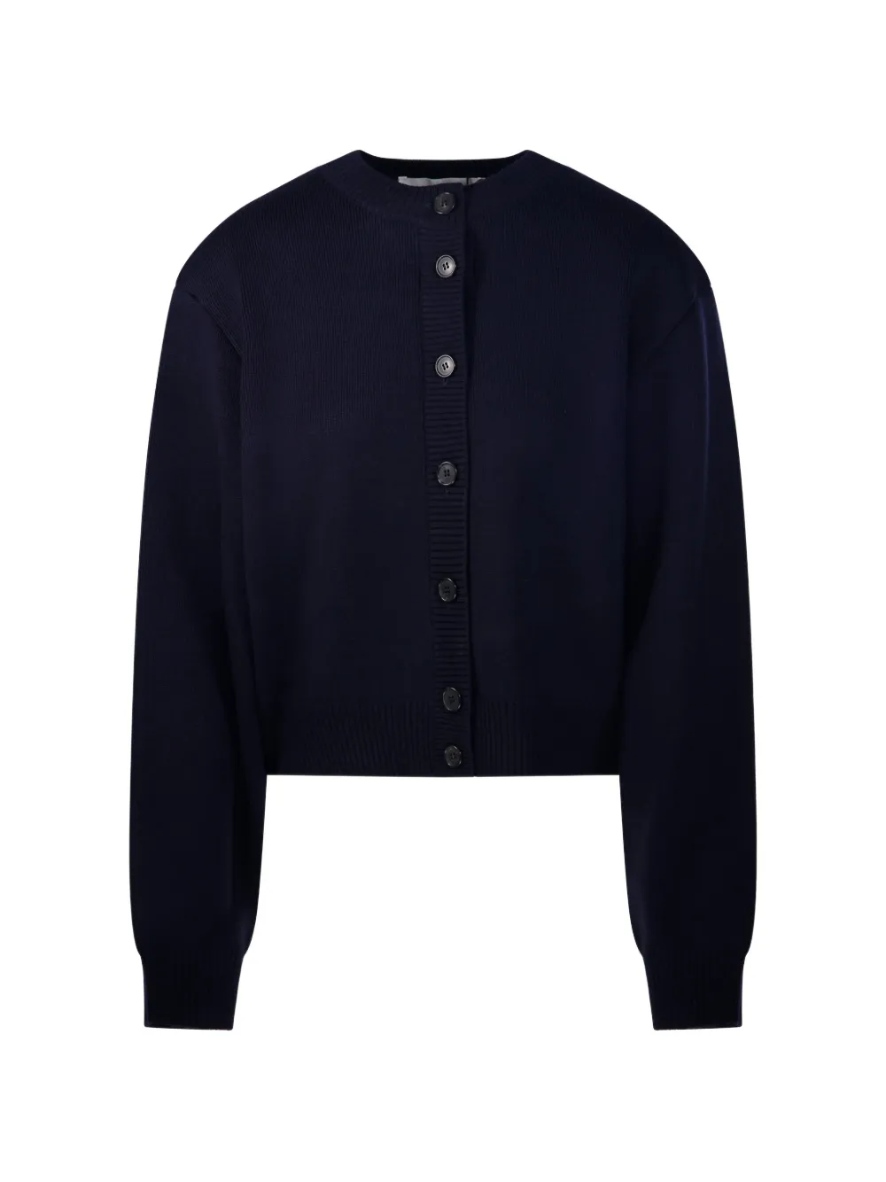 Róhe button-fastening ribbed cardigan - Blu