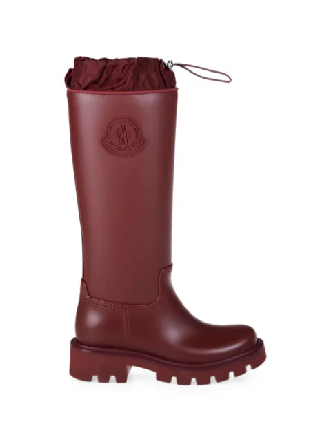 Moncler logo-patch drawstring boots